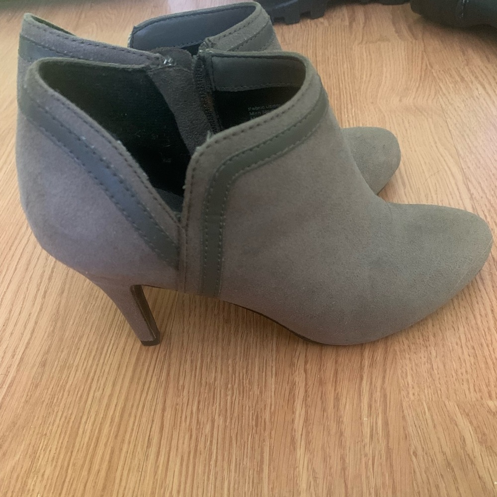 booties, with a heel